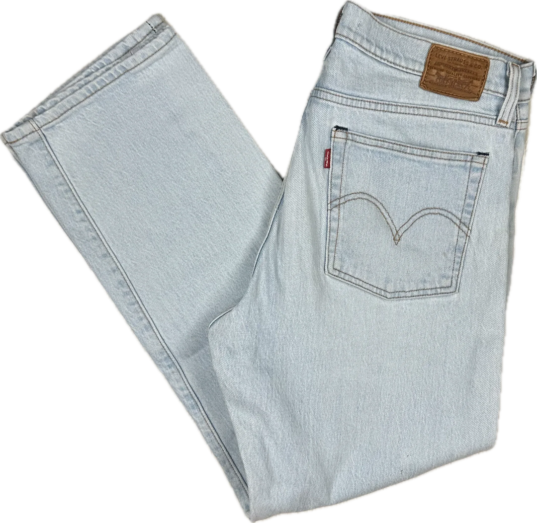 Levis ‘Wedgie Straight’ Ladies Premium Denim Jeans  - Size 29