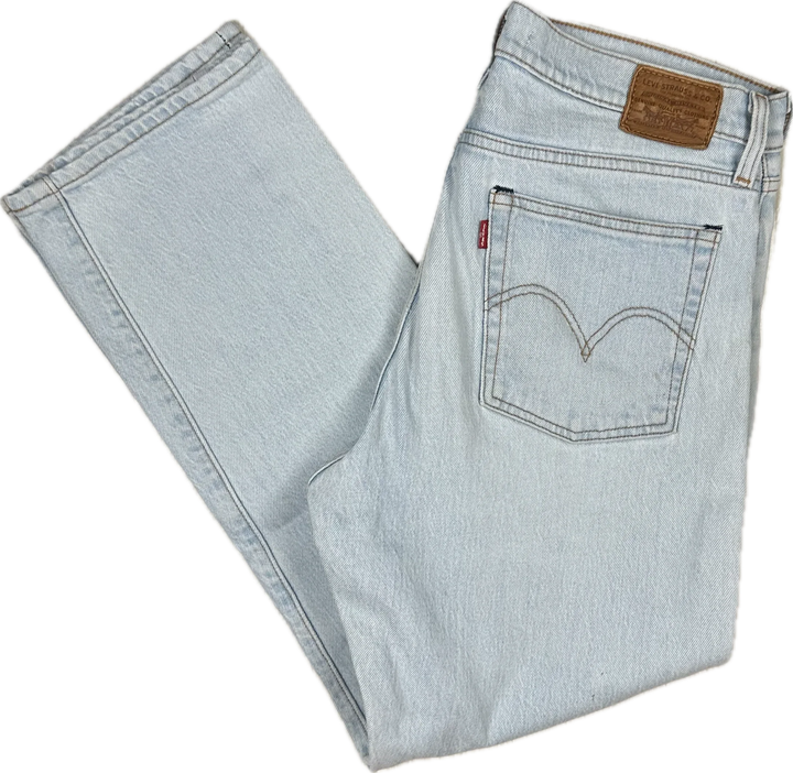 Levis ‘Wedgie Straight’ Ladies Premium Denim Jeans  - Size 29