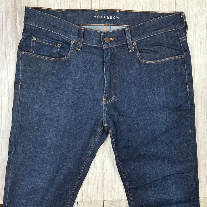 Mott & Bow USA Mens  Slim Straight Jeans -Size 33