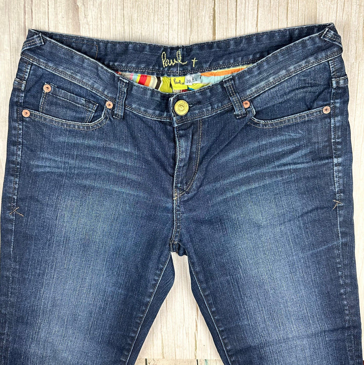 Paul Smith Low Rise Capri Crop Jeans -Size 28 - Jean Pool