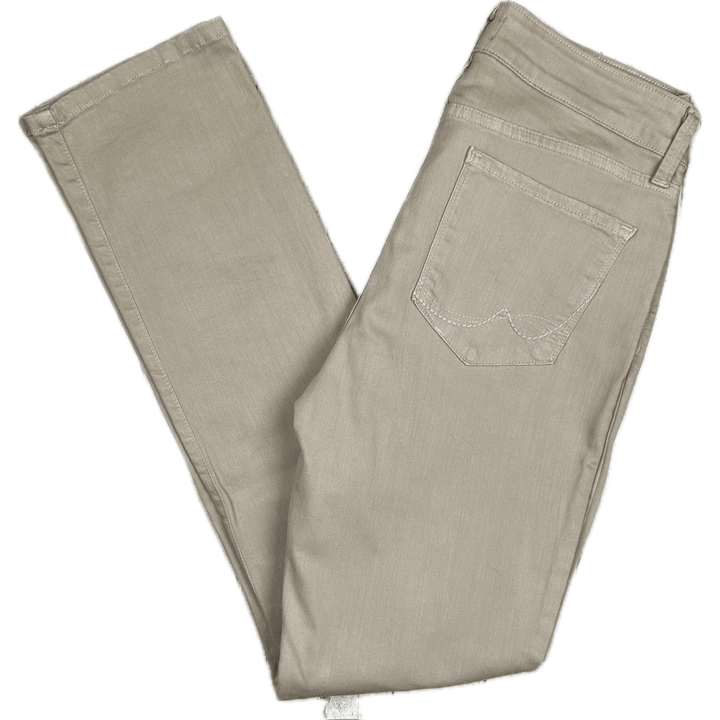 NYDJ Beige Lift and Tuck 'Skinny' Jeans -Size US4 or 8AU - Jean Pool
