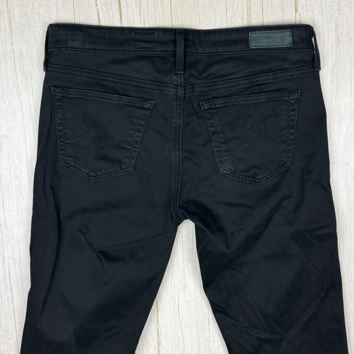 AG Adriano Goldschmied 'The Stilt Crop' Black Jeans- Size 25