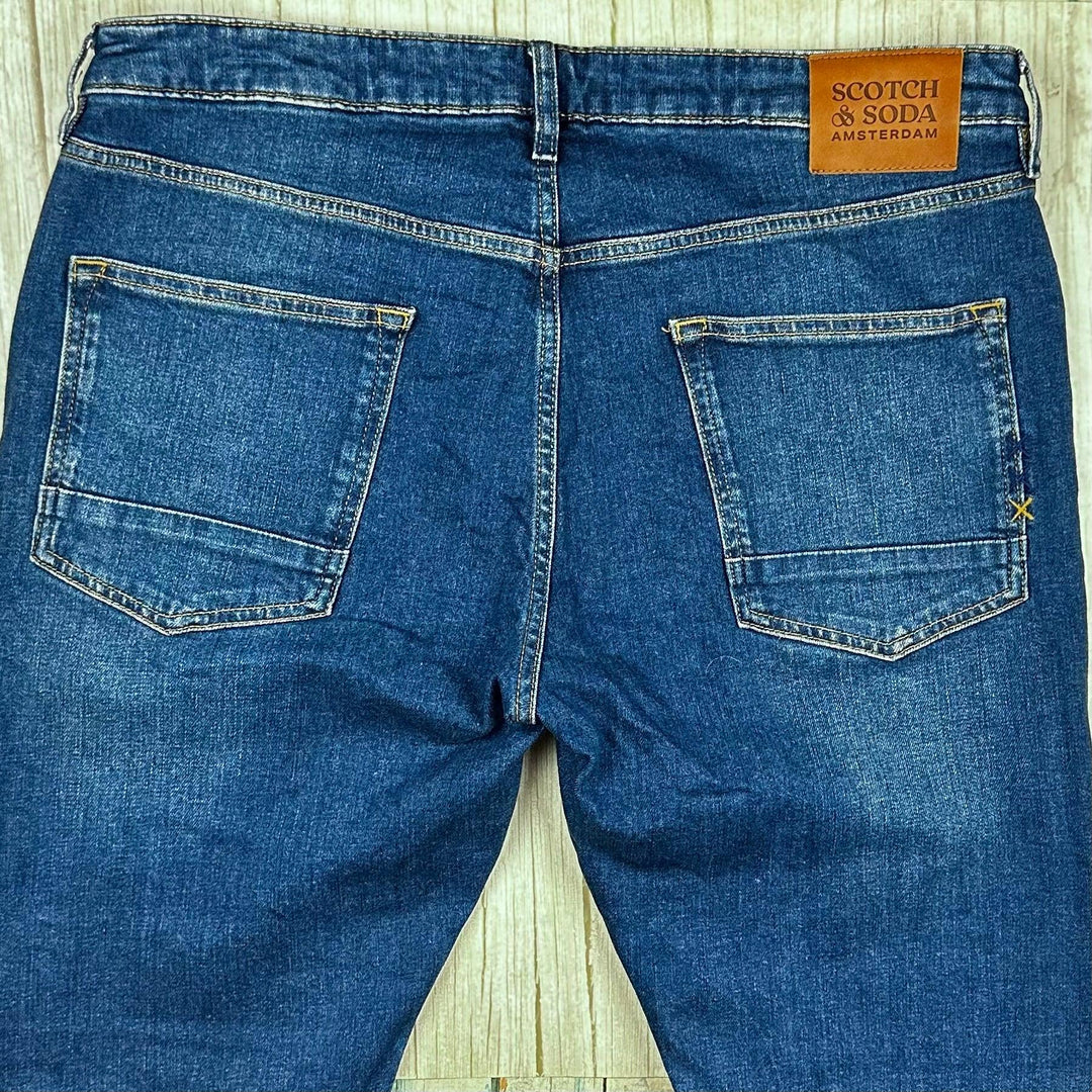 Scotch & Soda Mens 'Ralston' Slim Fit Jeans- Size 38/34