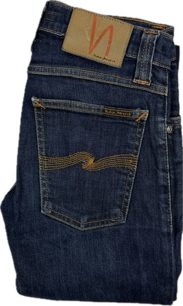 Nudie Jeans Co. 'Tight Long John'  Blue Jeans- Size 25/32