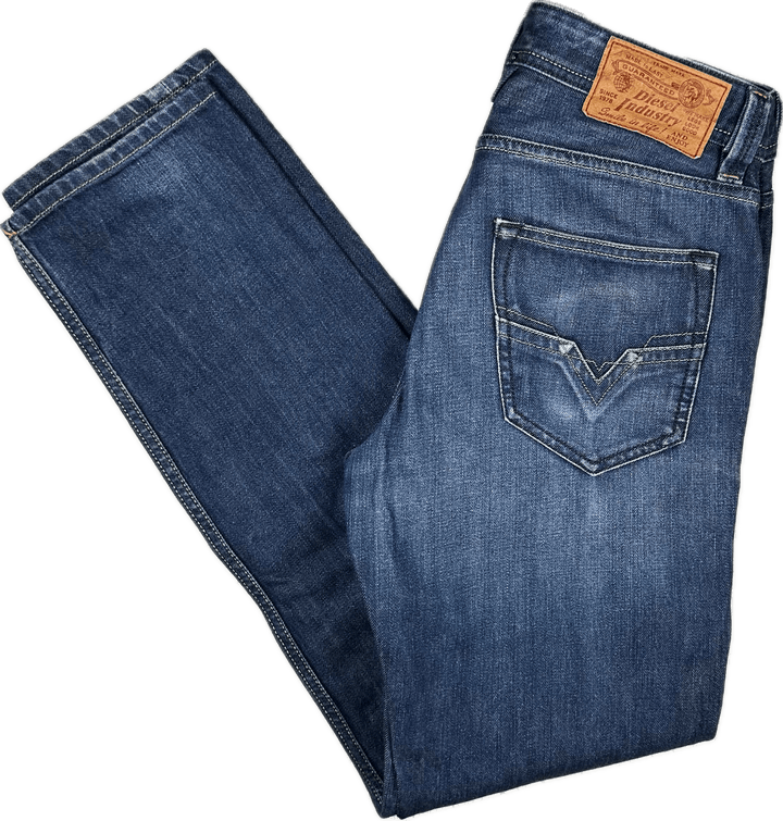 Diesel Denim Low Slim Button Fly Jeans -Size 29/32