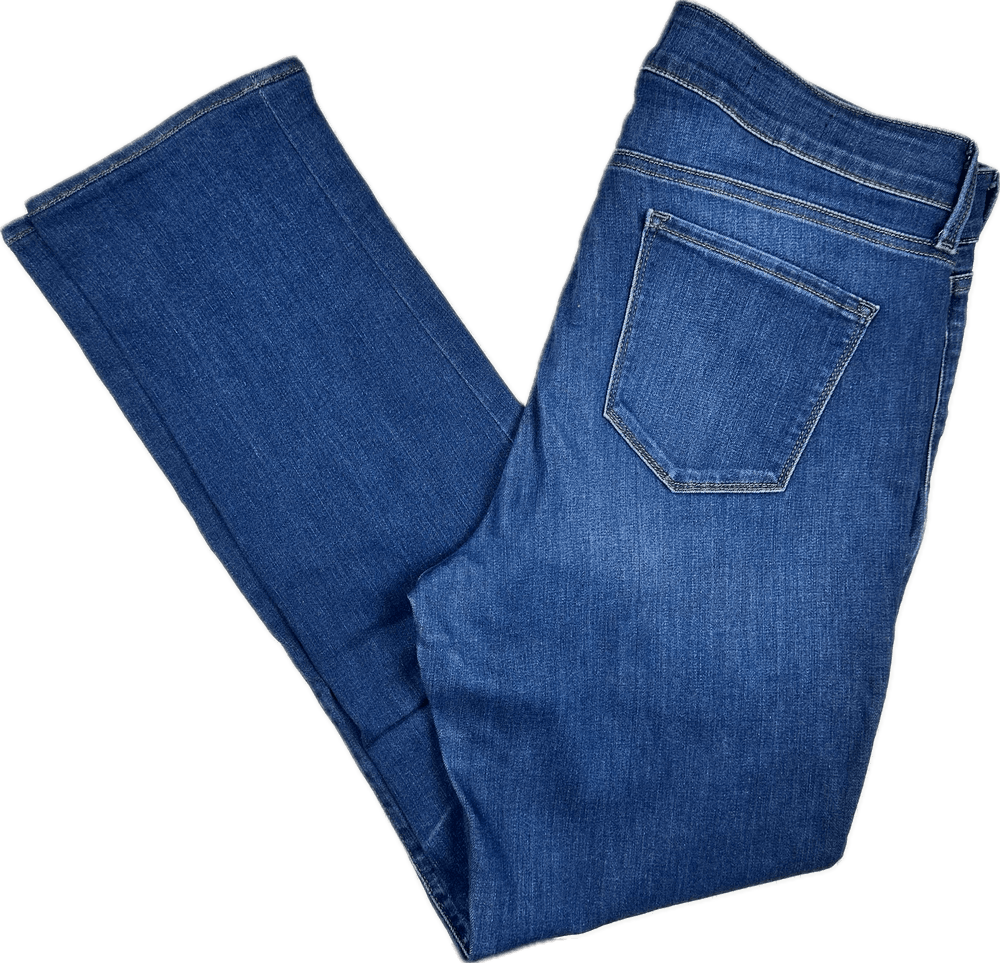 NYDJ - 'Lift & Tuck' MARILYN Straight Leg Jeans -Size 14US suit 18AU - Jean Pool