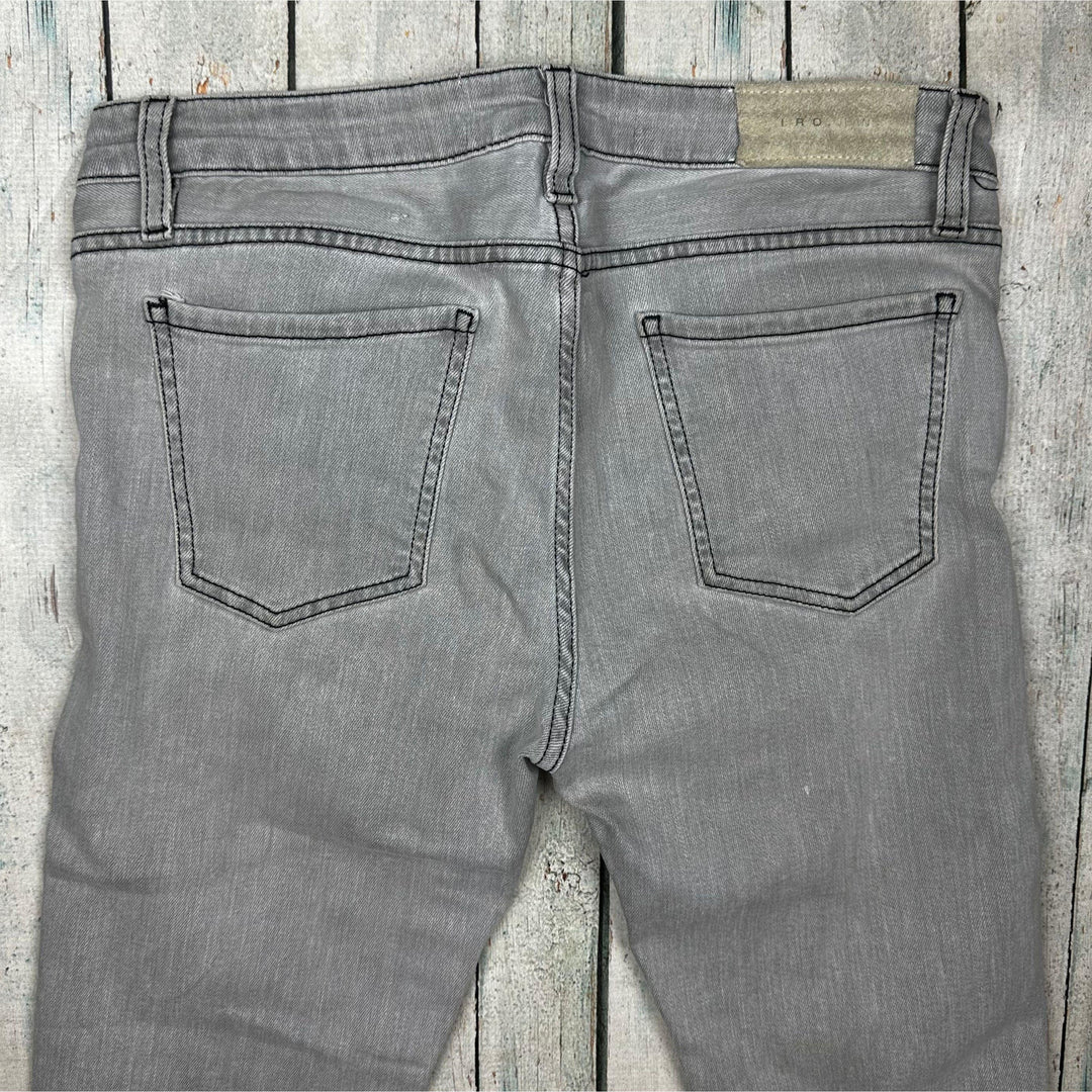 IRO Jeans Grey Distressed Skinny - 29" or 11AU - Jean Pool