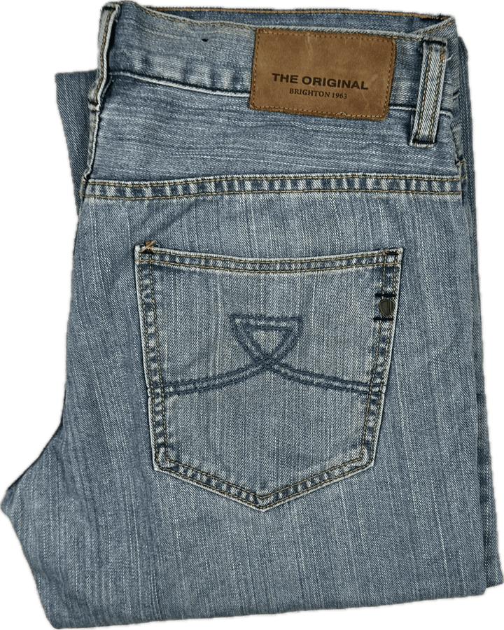 Ben Sherman Mens 'Riot' Bootcut Jeans- Size 32