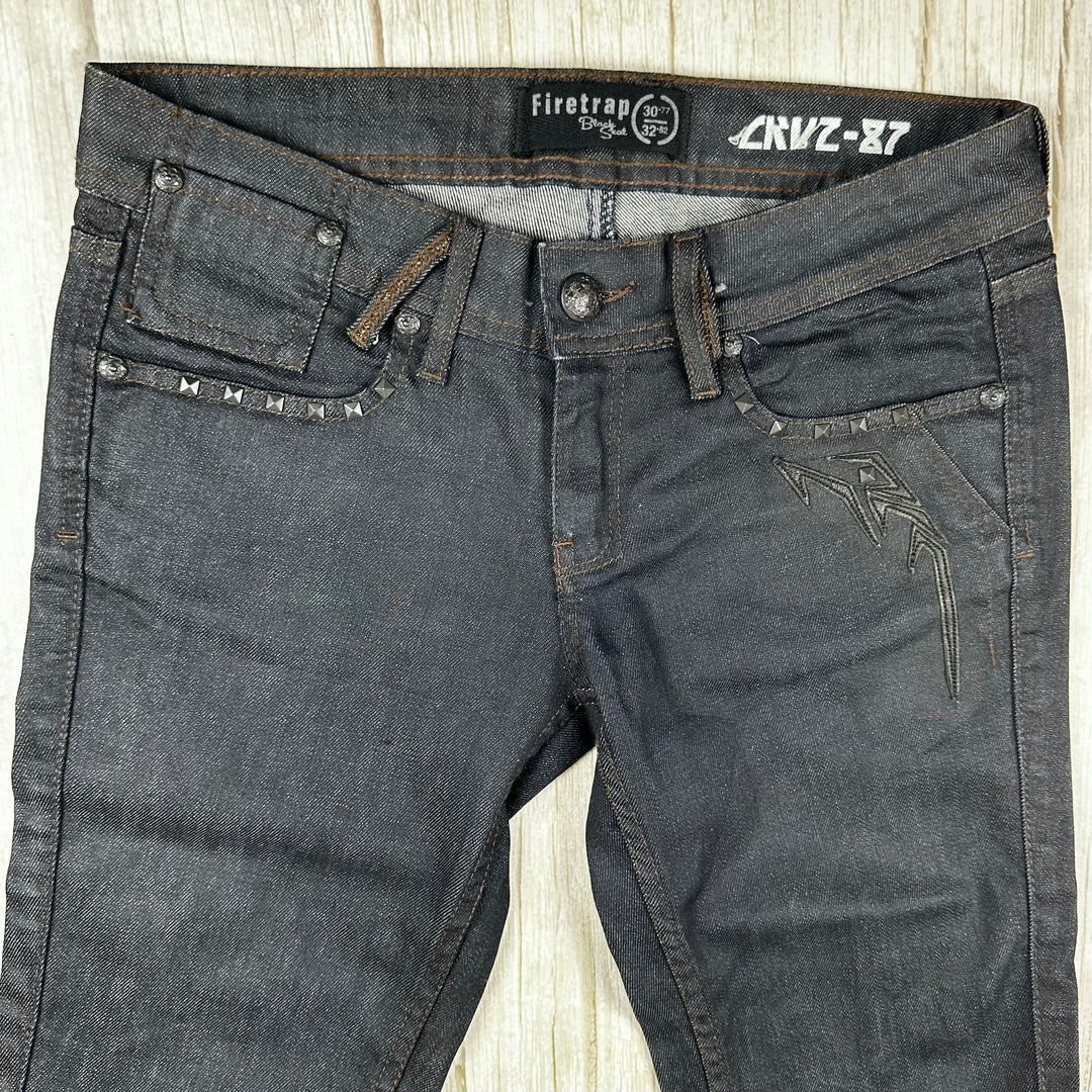 NEW - Y2K Firetrap 'Cruz 87' Low Flare Jeans - Size 30/32