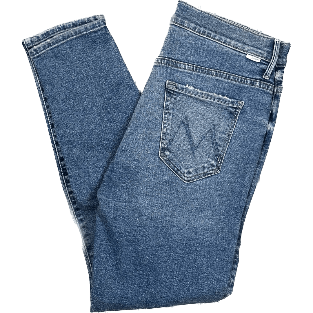 Mother 'The Stunner Ankle' Jeans in Love Experiment Wash- Size 29 - Jean Pool