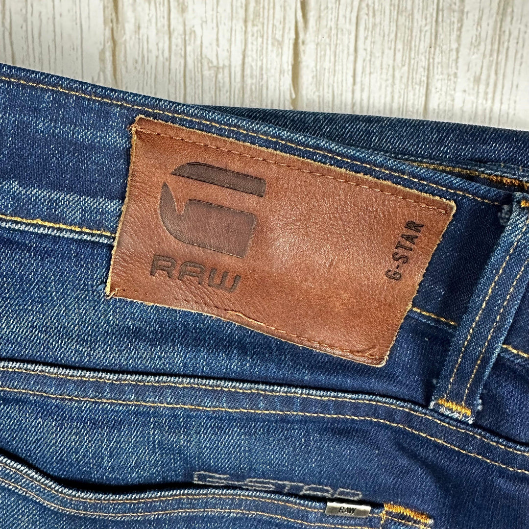 G Star Raw Mens '3301 Slim' Jeans -Size 31/34 – Jean Pool