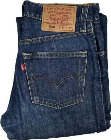 Vintage 90's Aussie Made Levis 550 Bootcut Jeans -Suit Size 6/8