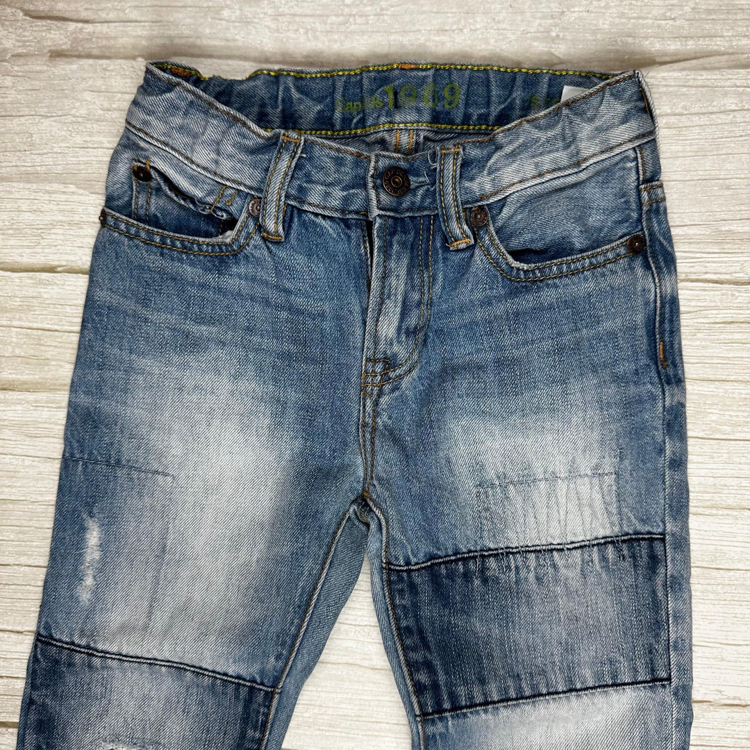 Gap straight leg Boys Distressed Jeans - Size 5Y