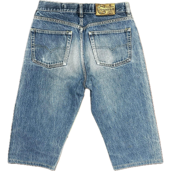 Diesel Long Denim Mens Shorts or 'Jorts' - Size 32 - Jean Pool