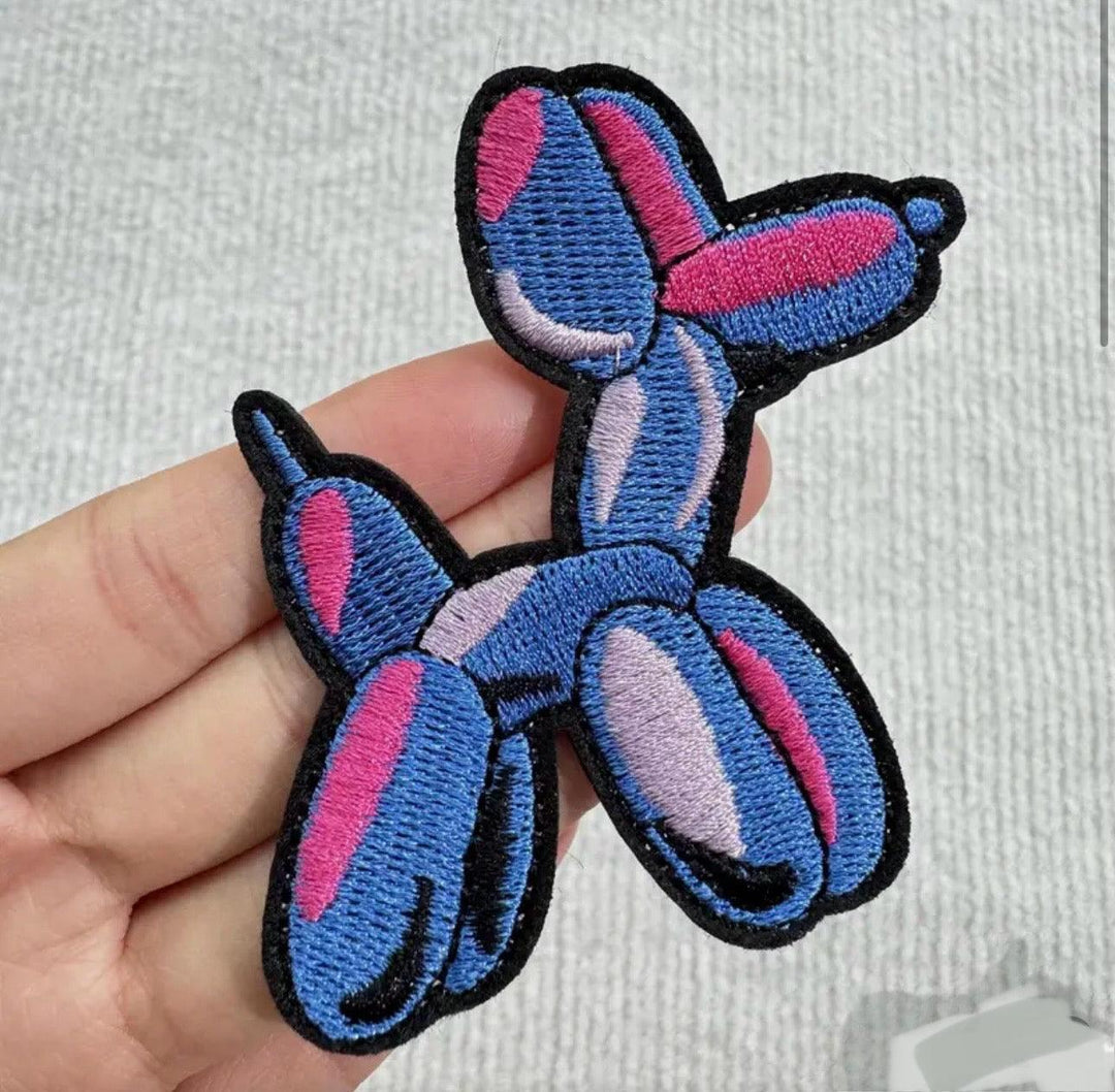 Balloon Dog- Embroidered Patch - Jean Pool