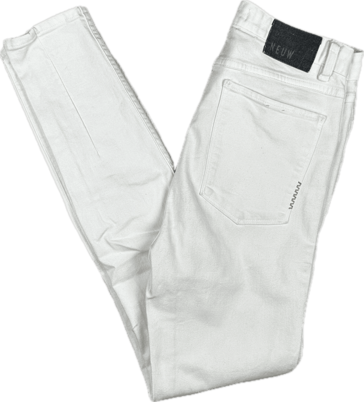 NEUW 'Marilyn' High Skinny White Stretch Jeans - Size 27