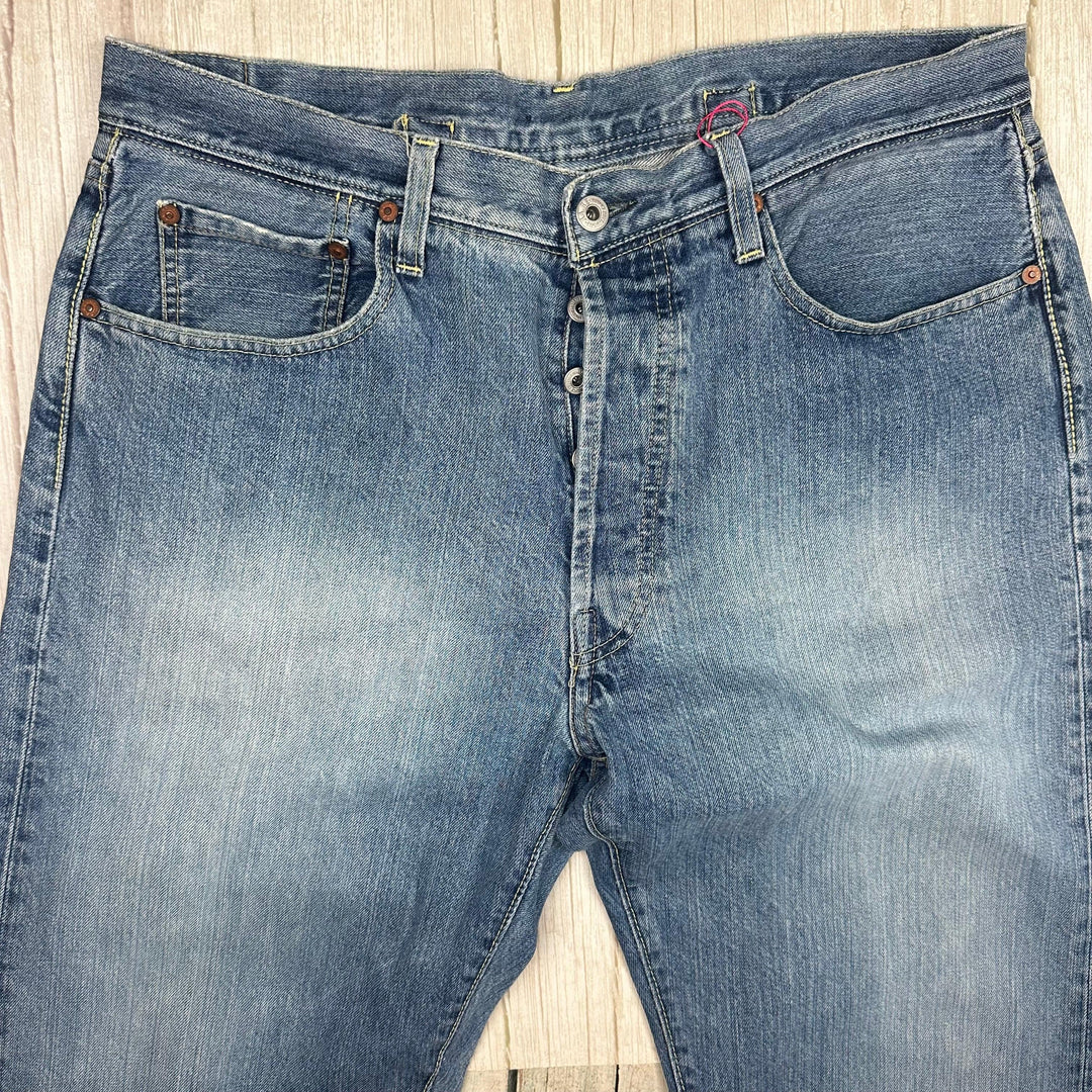 RA-RE Rag Recycle Y2K Mens Italian Relaxed Fit Jeans - Size 36