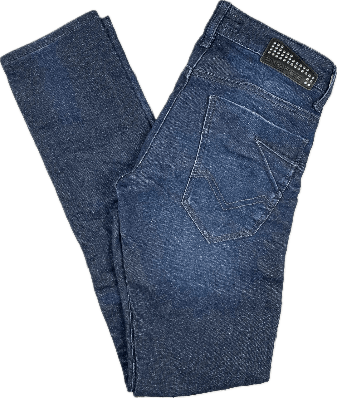 Energie by Sixty Group Mens 'Catch 1' Skinny fit Jeans - Size 29 - Jean Pool