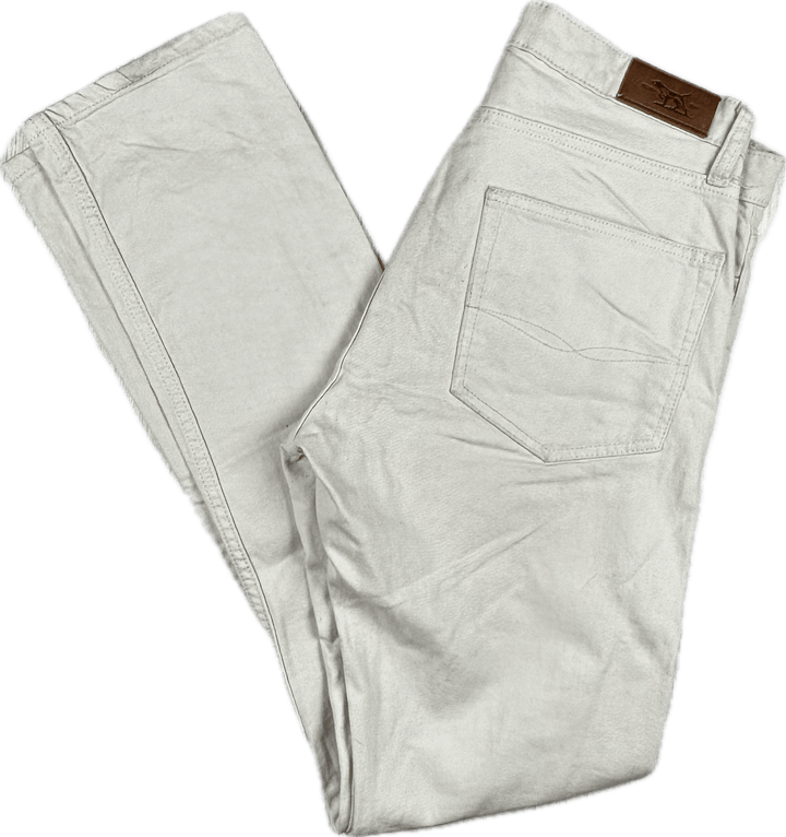 Rodd & Gunn Mens Beige 'Straight Fit' Jeans - Size 30