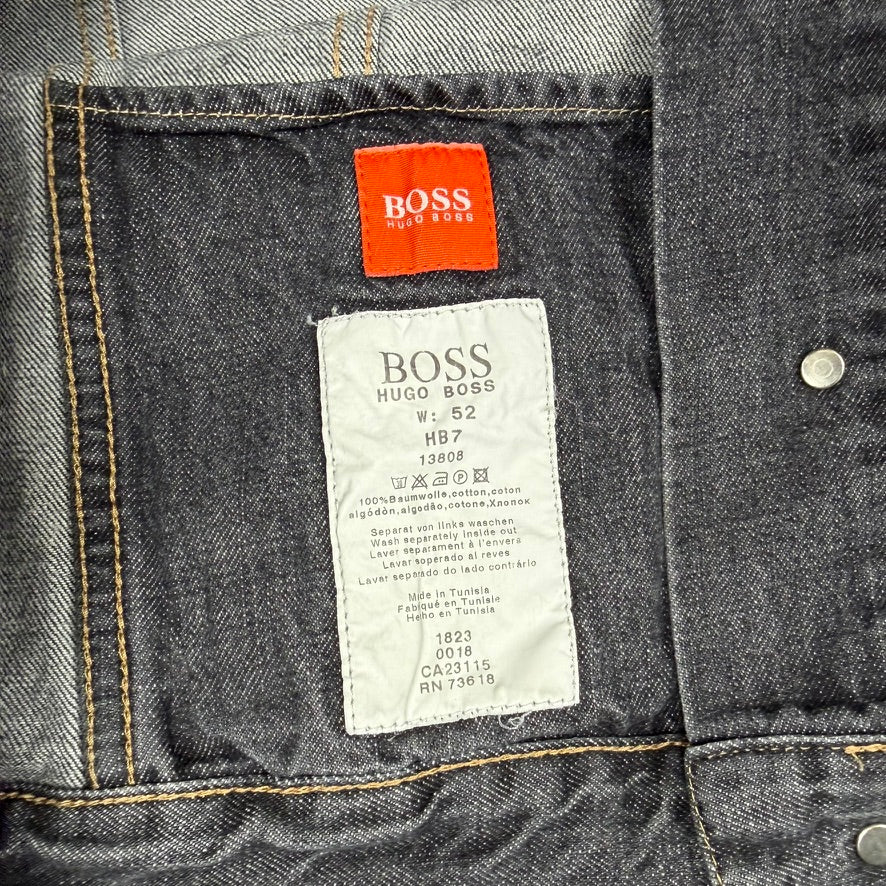 Hugo Boss Y2K Trucker Light Stonewash Jacket - Size L