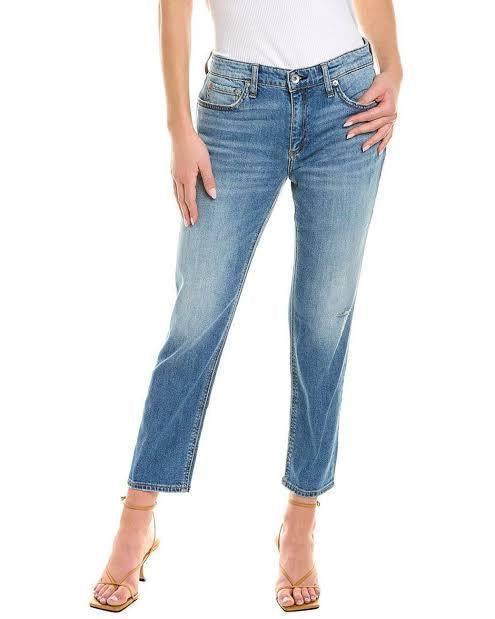 NWT-Ralph Lauren 'Avery Boyfriend' Aged Denim Jeans - Size 29 - Jean Pool