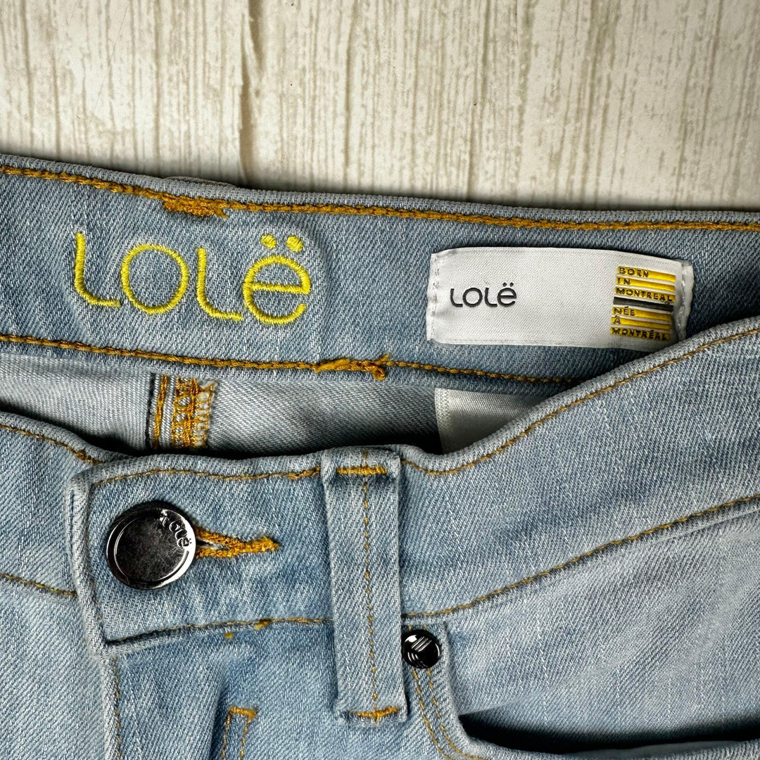 LOLE Canadian Skinny Ankle Light Wash Jeans- Size 24