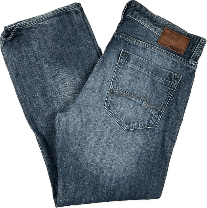 Mavi Denim Mens Classic 'Hunter' Jeans -Size 36 - Jean Pool