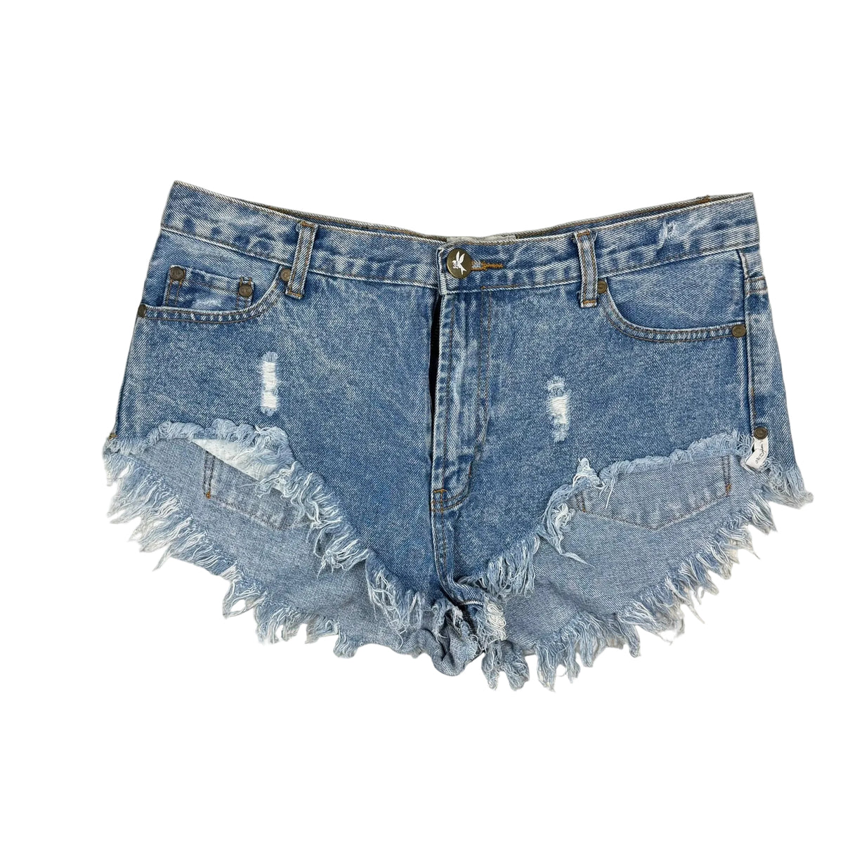 One Teaspoon Rollers Denim Shorts