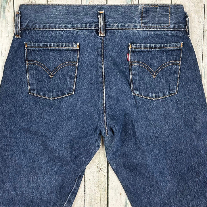 Levis 565 Y2K Vintage Low Rise Straight Jeans -Size 30 - Jean Pool