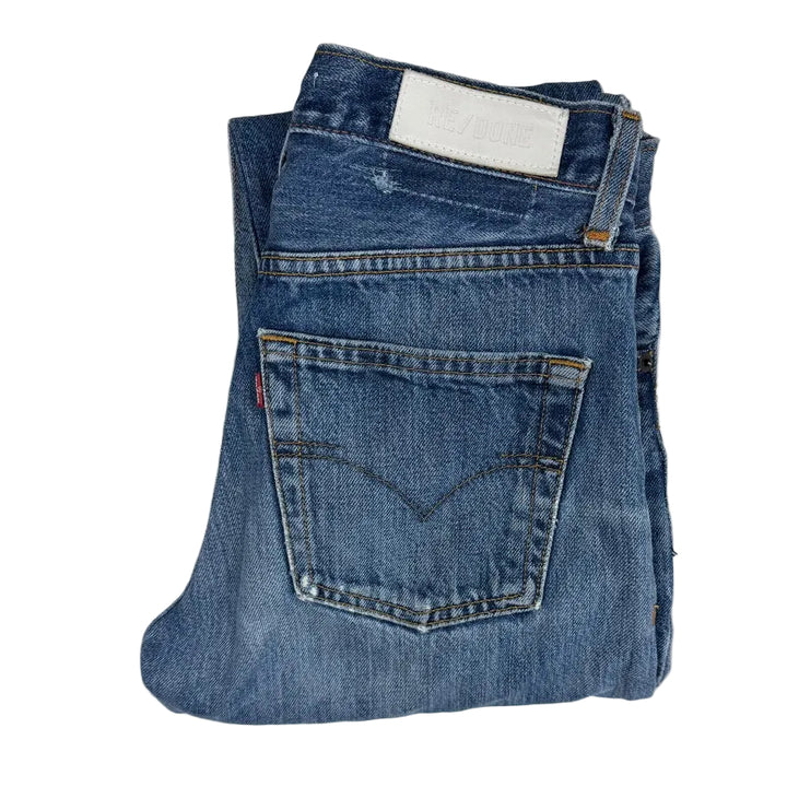 RE/DONE High Rise Crop Jeans -Size 24