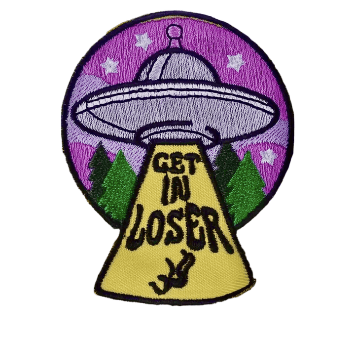 Get in Loser- Embroidered Patch - Jean Pool