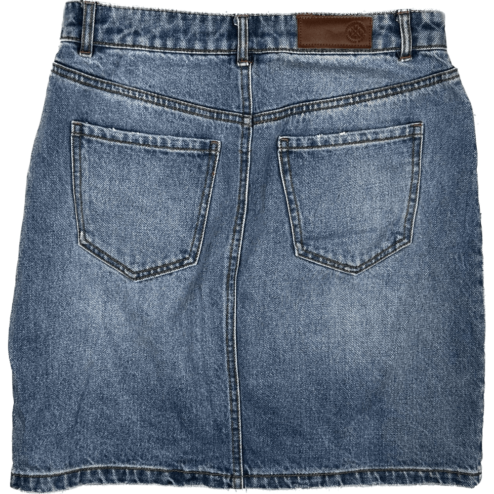 Vero Moda Denim Jean Skirt - Size XS Suit 8AU - Jean Pool