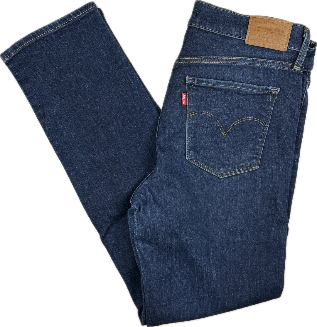 Levis Premium 312 Shaping Slim Mid Rise Jeans - Size 29"