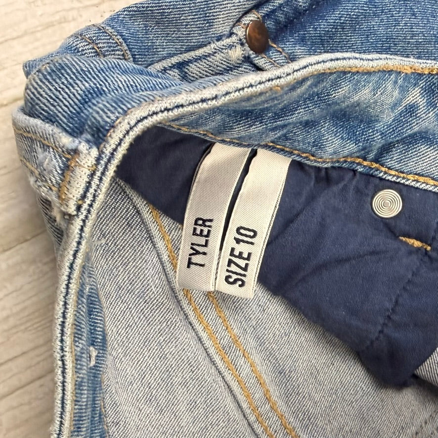 Wrangler 'Tyler' High Tapered Jeans - Size 10
