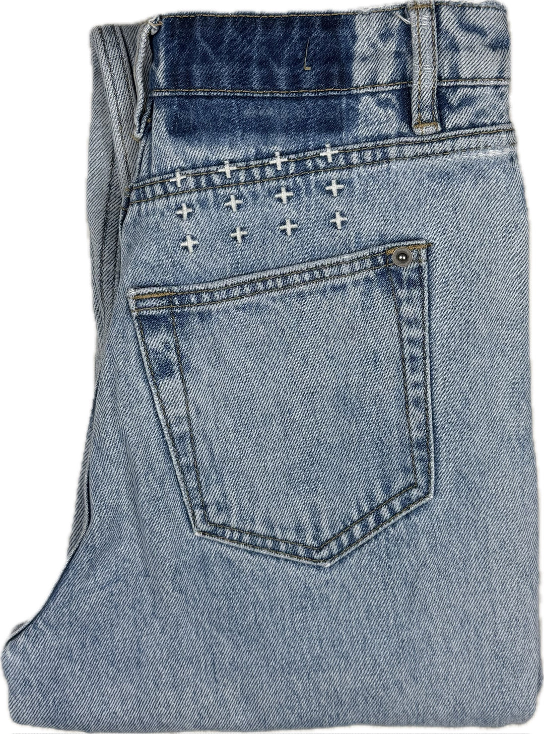 Ksubi 'Pointer Muse Ripped' Tapered Leg Jeans- Size 25