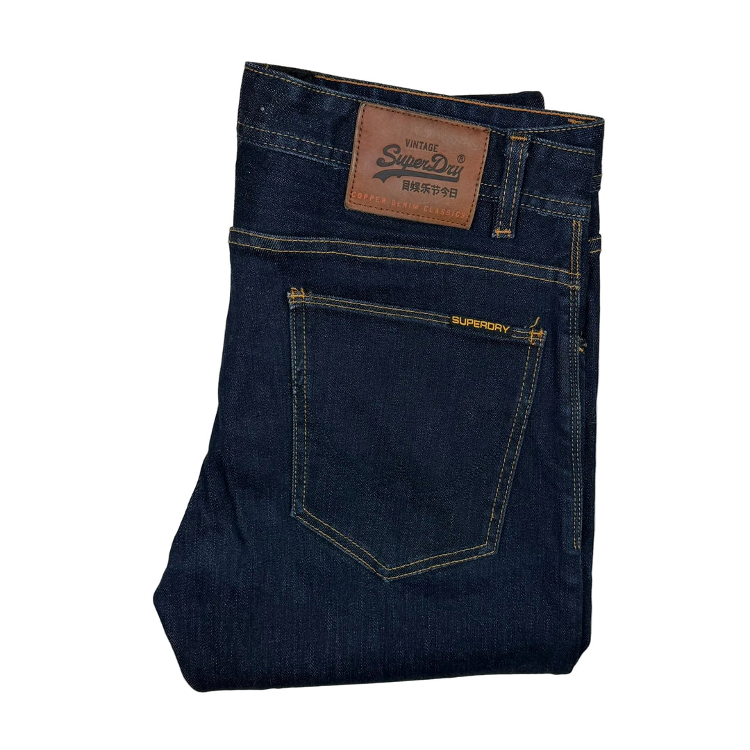 Superdry Mens Stretch 'Corporal Slim' Jeans - Size 32R