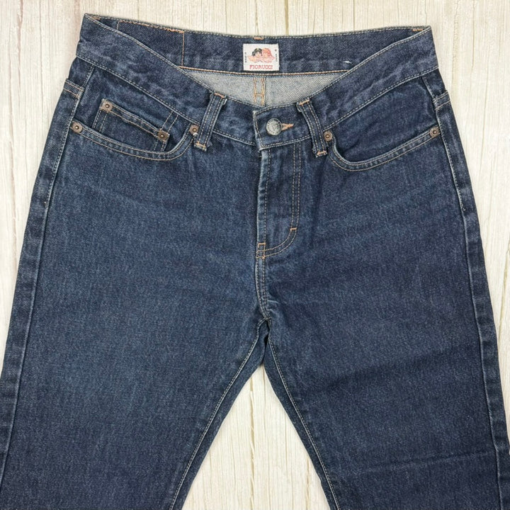 Fiorucci 90's Low Rise Bootcut  Denim Jeans- Suit Size 6