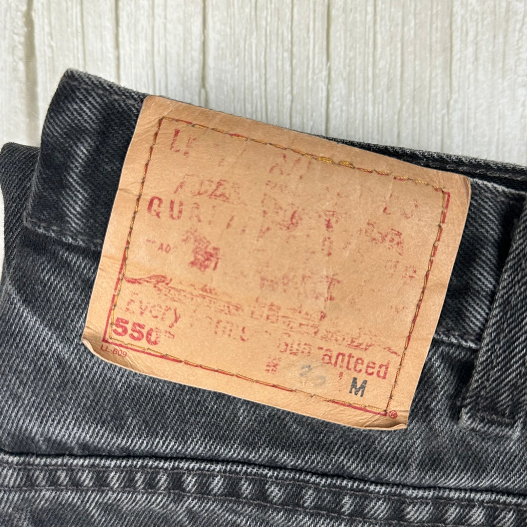 Vintage 90's USA Made Levi 550 Relaxed Tapered Jeans -Suit Size 8