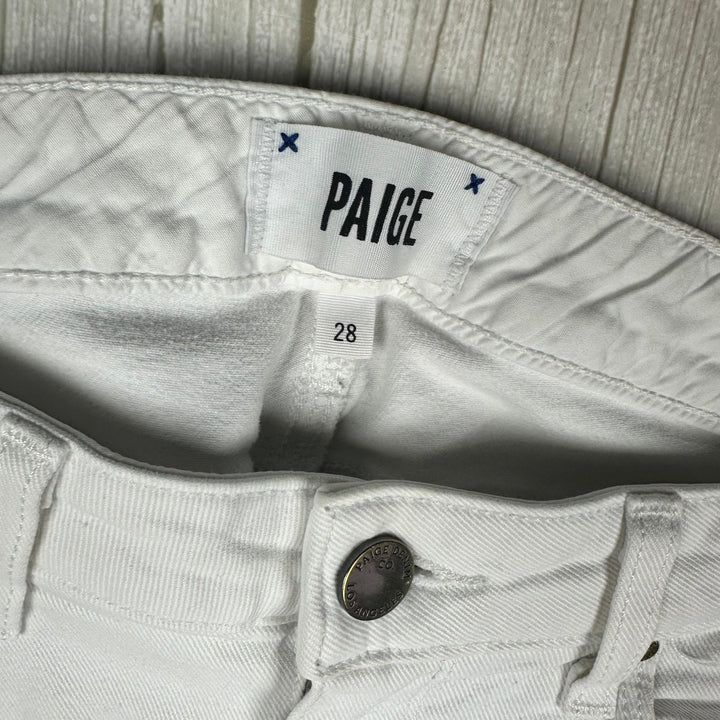 Paige Denim 'Hoxton Ankle Zip' Skinny Jeans - Size 28" - Jean Pool
