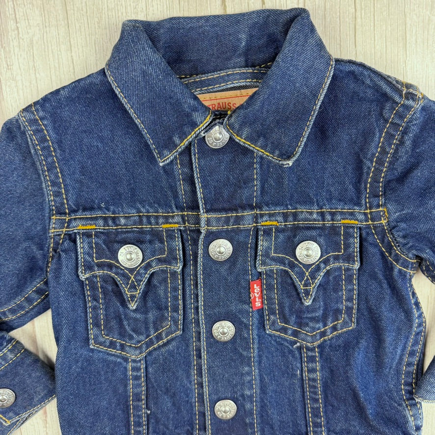 Kids Classic Type 1 Denim Jacket by Levis - Size 3T