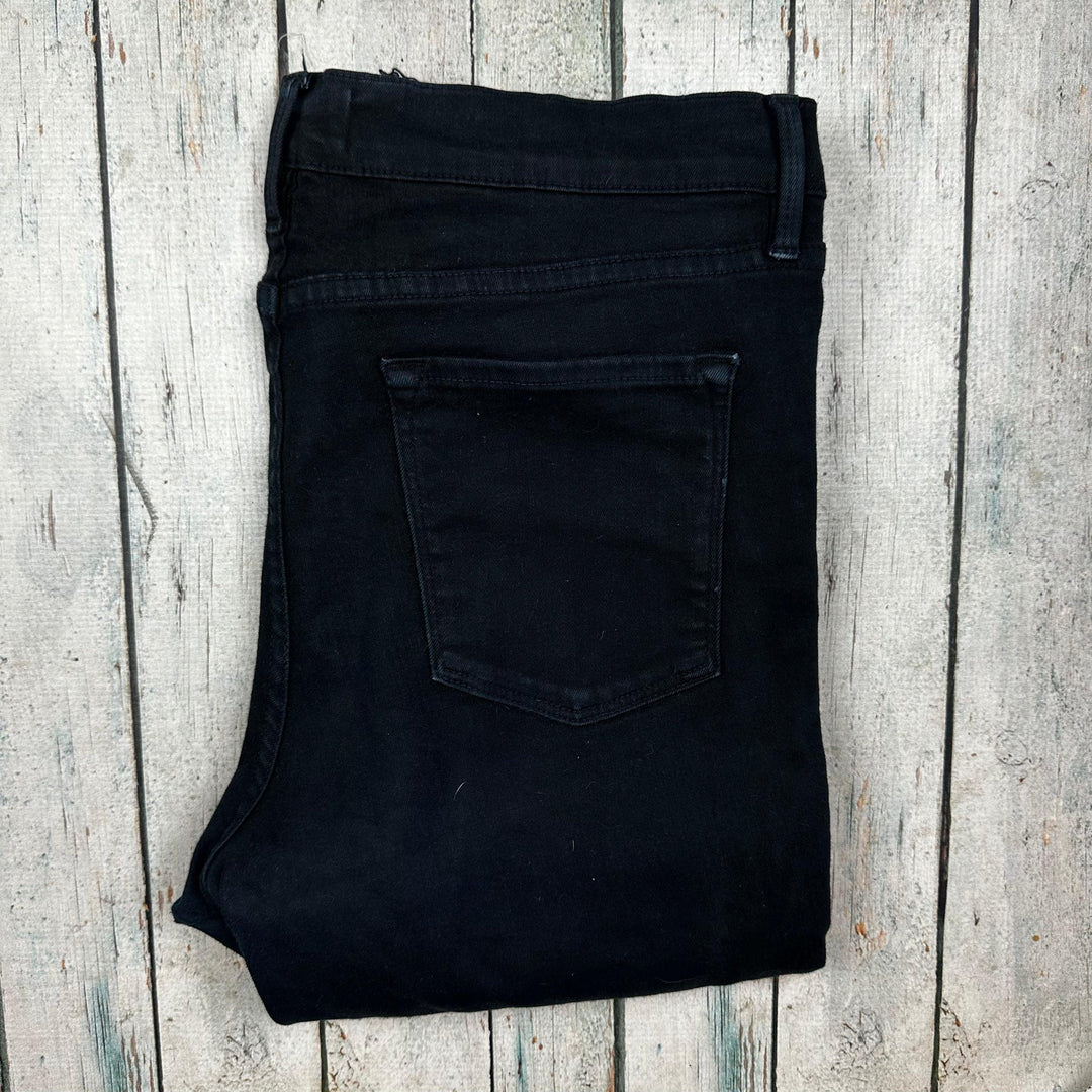 Frame Denim 'Le Skinny de Jeanne Crop' Film Noir Jeans -Size 32 - Jean Pool