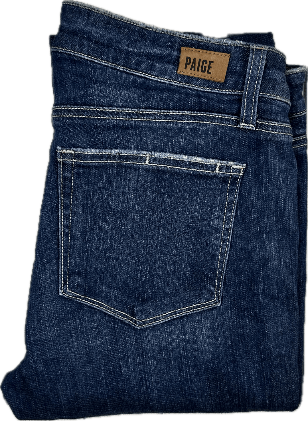 Paige Denim 'Riley Crop Flare' Stretch Jeans- Size 31 - Jean Pool