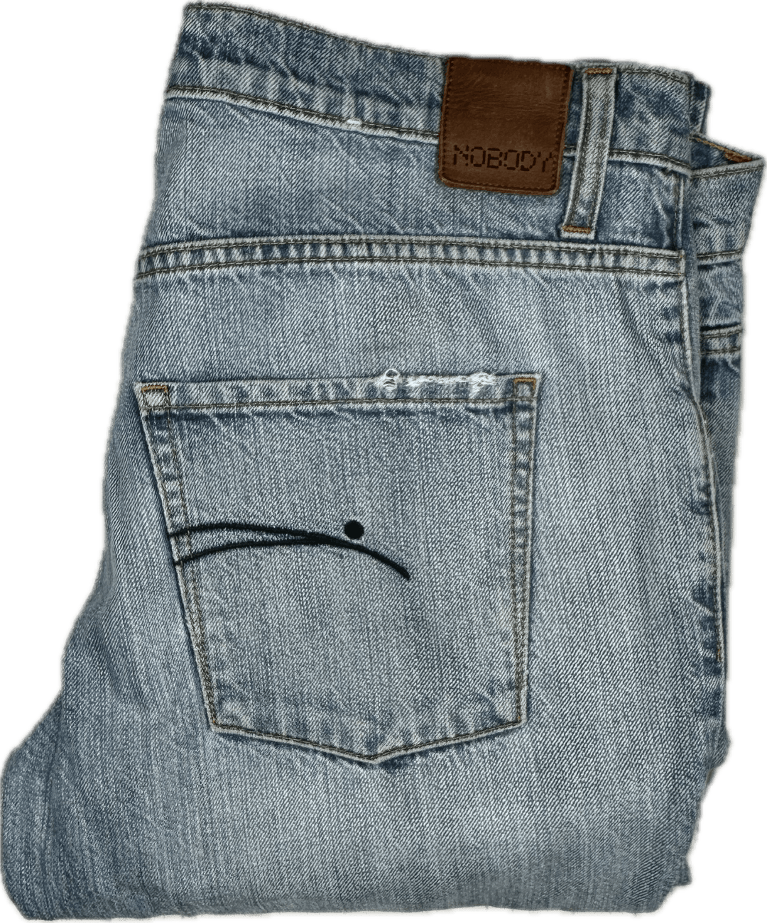 NOBODY 'Beau' Relaxed Fit Ripped Jeans- Size 28