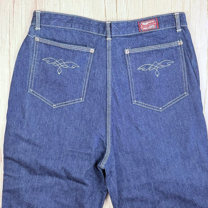 NWT- Vintage Blues Union Deadstock 1980's Ladies Boot Jeans - Suit Size 12/14