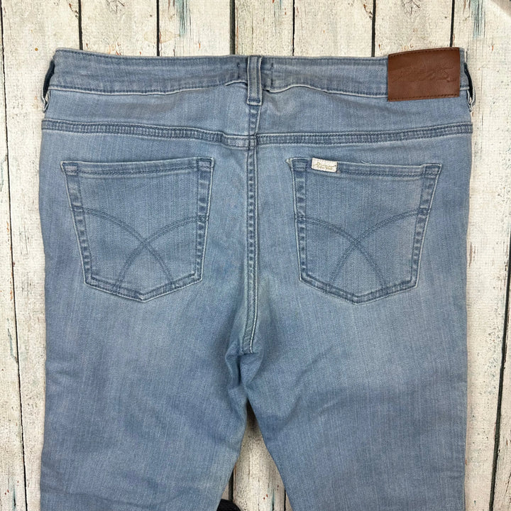 Lee Riders 'Bumster Vegas' Skinny Jeans- Size 12 - Jean Pool