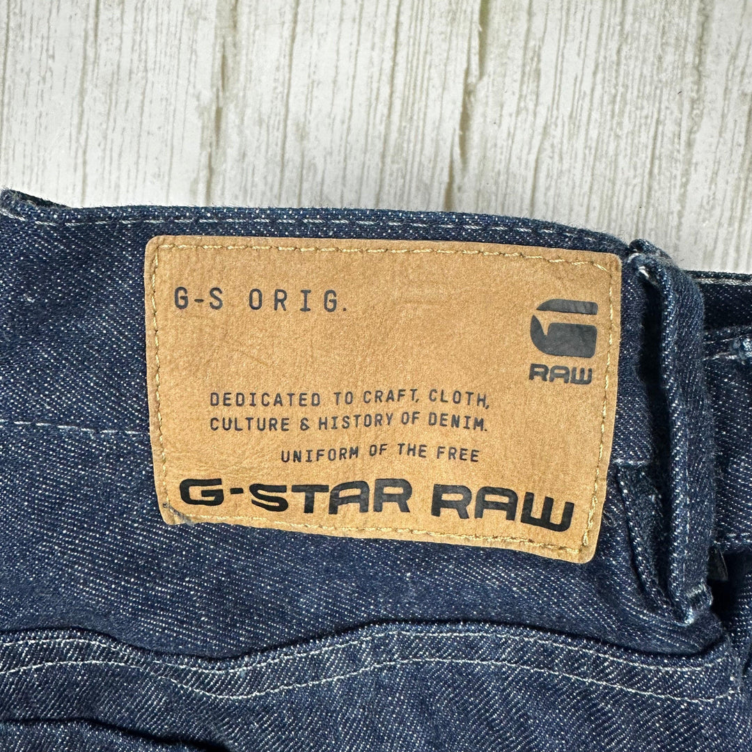 G Star RAW Womens 'Stray' Ultra High Straight Jeans -Suit Size 24