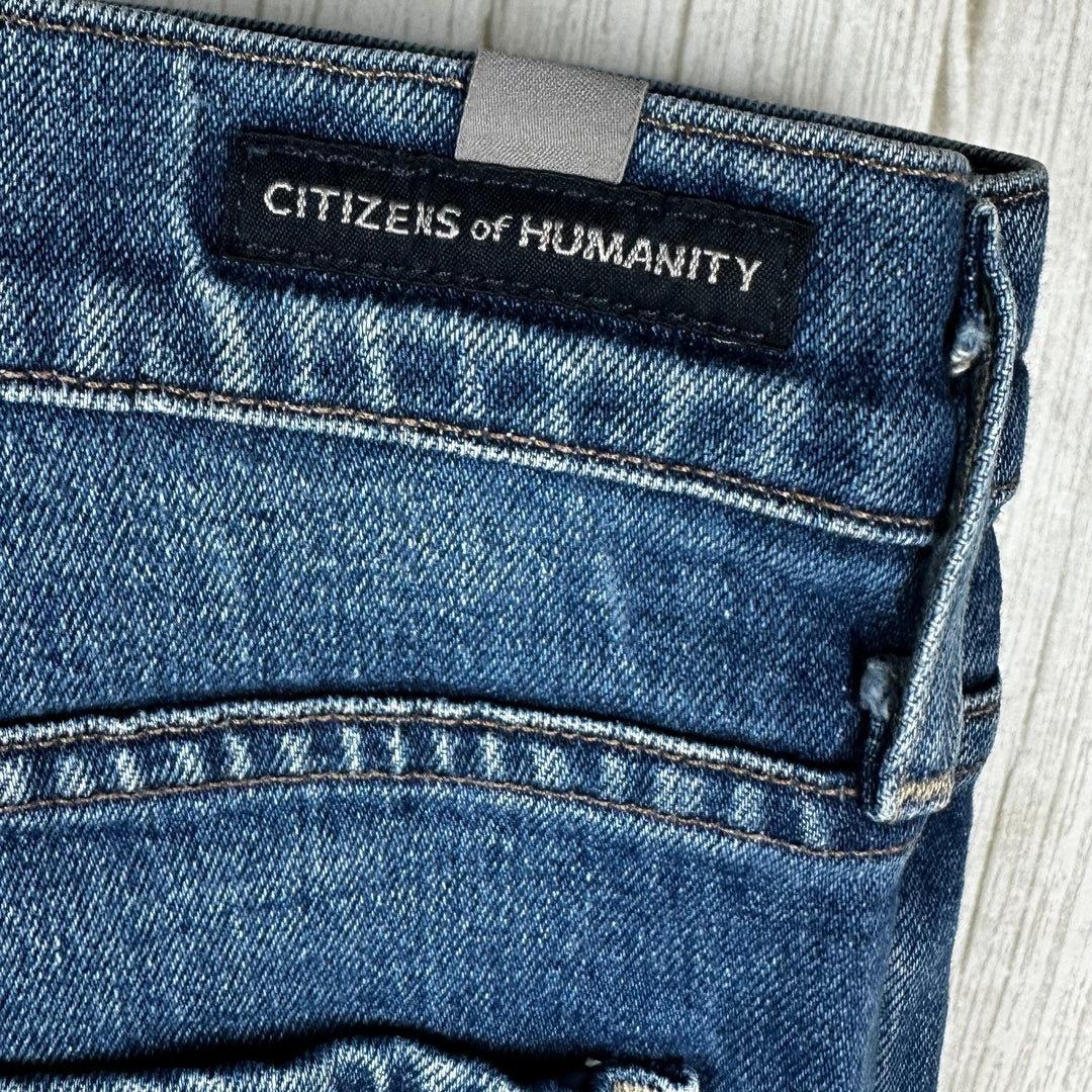 Citizens of Humanity High Rise 'Olivia Crop' Straight Jeans - Size 31