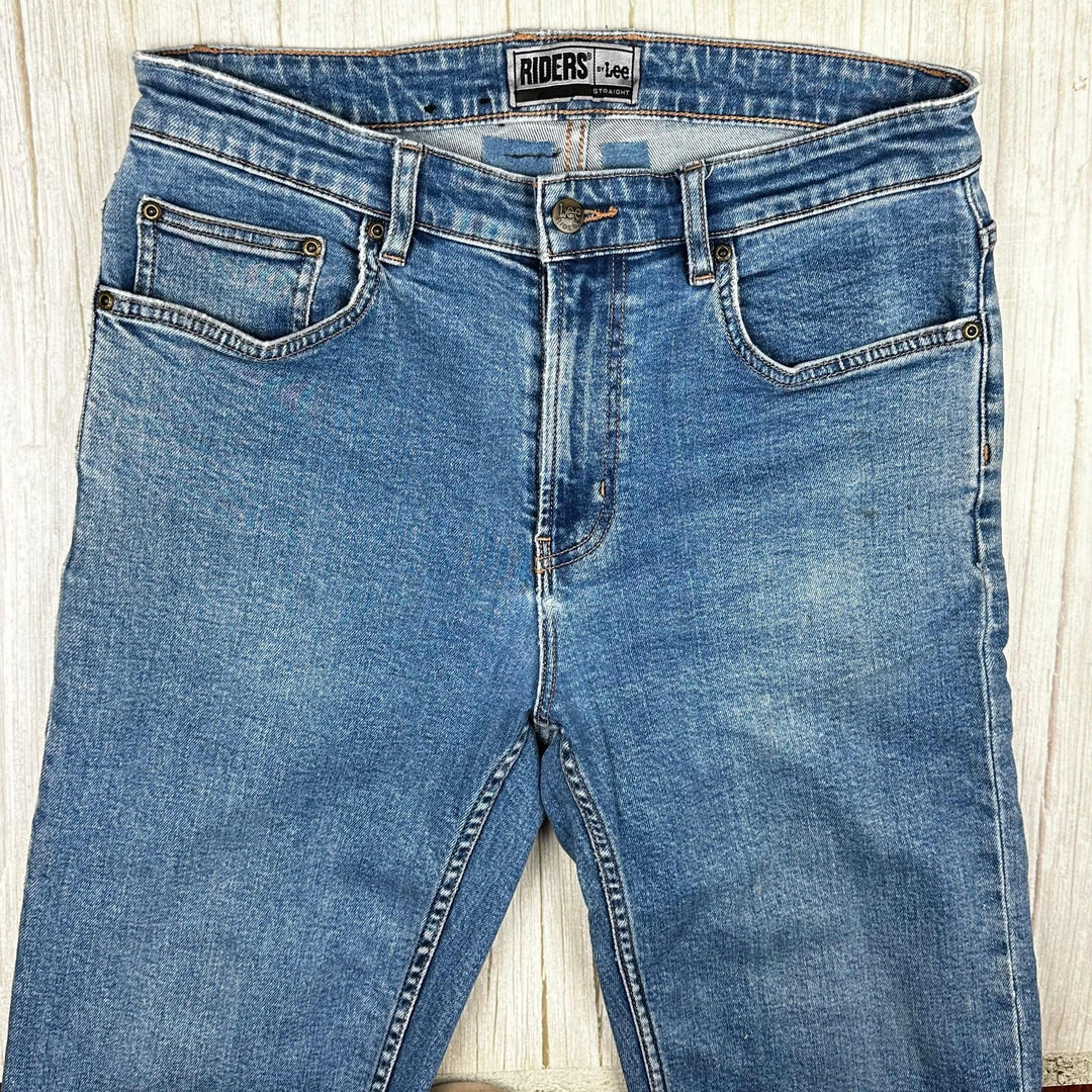 Riders by Lee Straight (Repaired) Stretch Jeans- Size 34