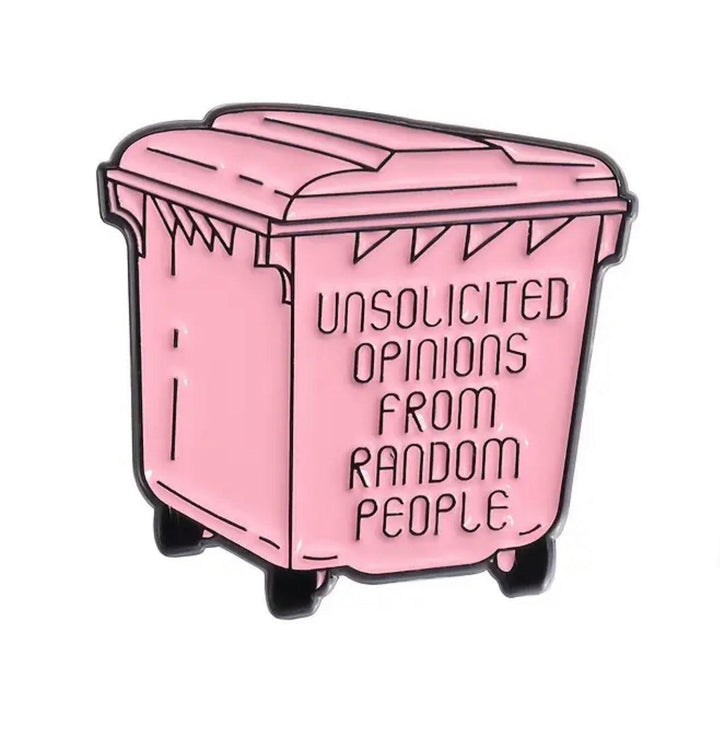 Random Opinions- Enamel Pin - Jean Pool