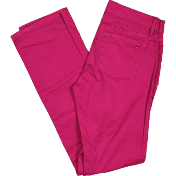 Juicy Couture Hot Pink Stud Pocket Jeans - Size 12 - Jean Pool